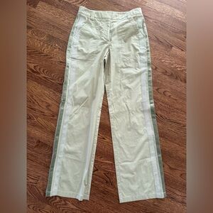 TWP My Old Mans Chinos Pants Side Stripe Luxury Modern Designer Lightweight XS 2